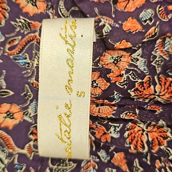 💕NATALIE MARTIN💕 Fiore Maxi Dress Petite Fleur Aubergine Floral Small NWOT - Picture 16 of 16